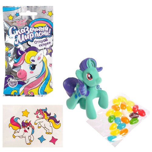 Игрушка-сюрприз Happy Valley Сказочный мир пони!, с конфетами и наклейками happy valley игрушка сюрприз сказочный мир пони с брелоком