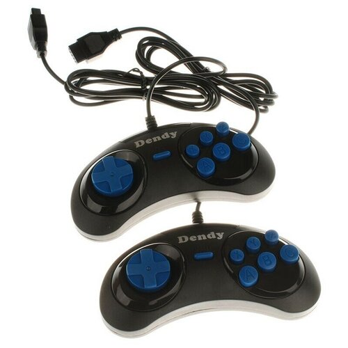 Геймпад для Dendy 8-bit Джойстик 08-JS форма Сега Узкий разъем 9 pin - 2Шт 96000₽