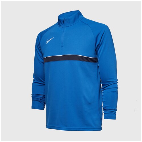 Свитер тренировочный Nike Academy21 Dril Top CW6110-463, р-р XXL, Синий