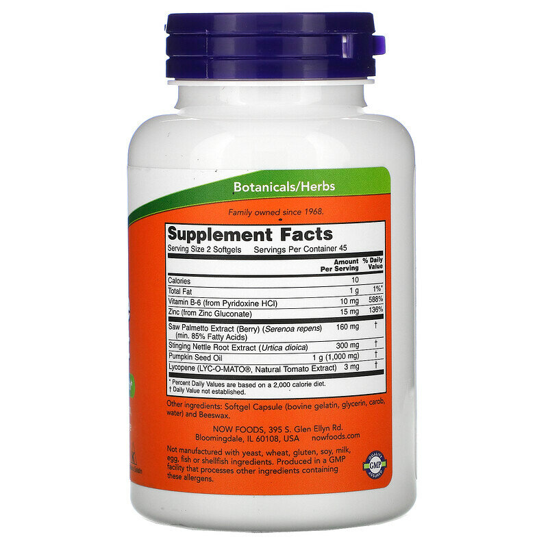 Картинки Prostate Support капс, 100 г, 90 шт.
