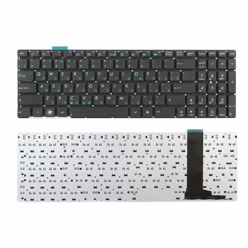 Клавиатура для ноутбука Asus G56, N56, N76, R500 черная клавиатура для asus n56 n76 горизонтальны enter p n nj8 9z n8bsq 10r 9z n8bbq g0r 0knb0 6120ru00