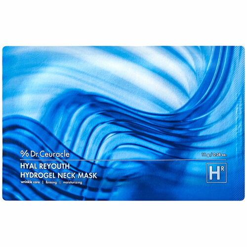 Лифтинг-маска гидрогелевая для шеи DrCeuracle Hyal Reyouth Hydrogel Neck Mask 11 гр 549₽