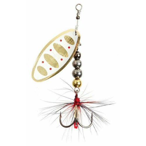 Блесна вращающаяся LUCKY JOHN Shelt Blade №0, 3 г, цвет 002, арт. LJSB00-002