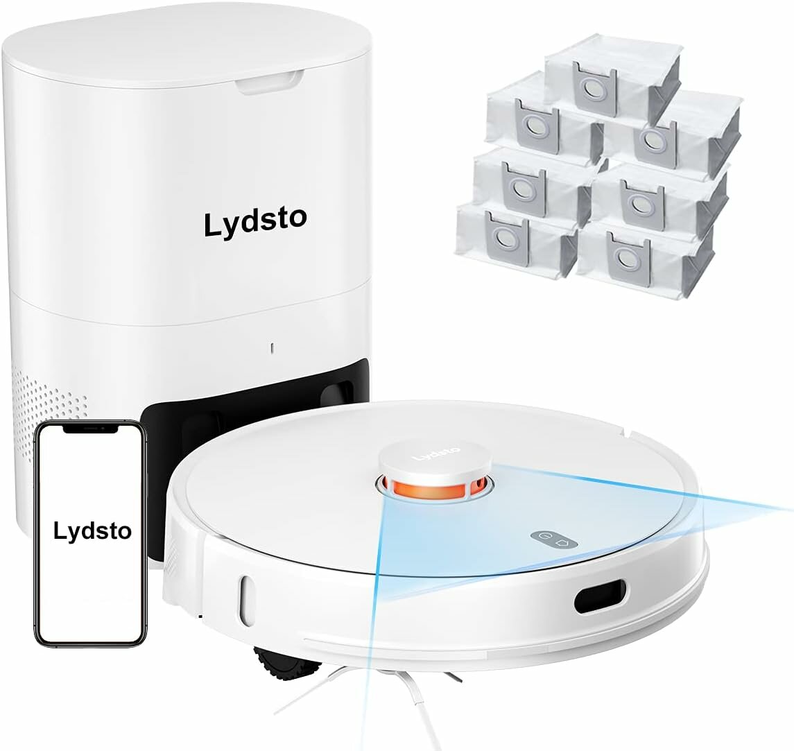 Робот-пылесос Lydsto G2 Inertial Navigation Sweep and Mop Robot EU, белый