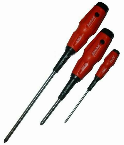 фото Отвертка SL 4х75мм Delux SKRAB