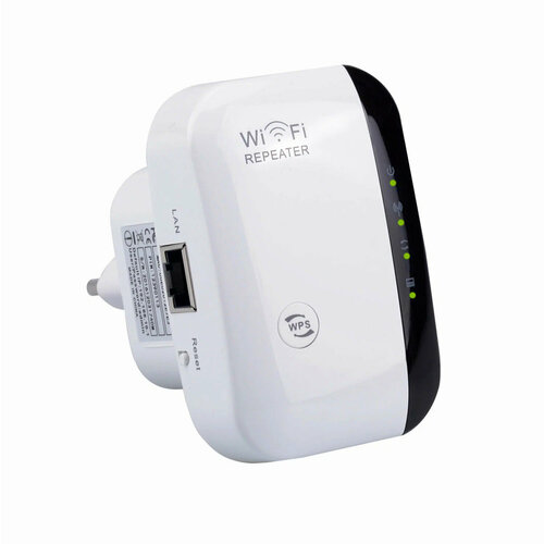 Wi-Fi усилитель беспроводного интернет сигнала до 300м с индикацией и RJ45