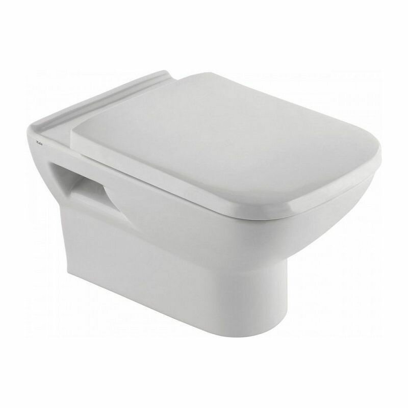 фото Унитаз подвесной Kale Babel прямоугольный, микролифт, сиденье дюропласт