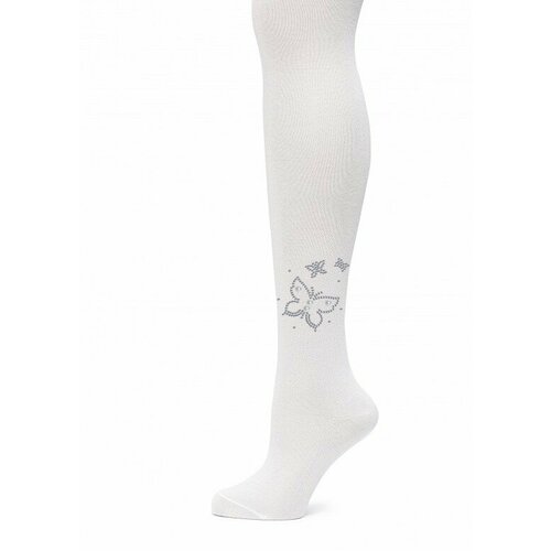 фото Колготки larmini, размер 140/146, белый