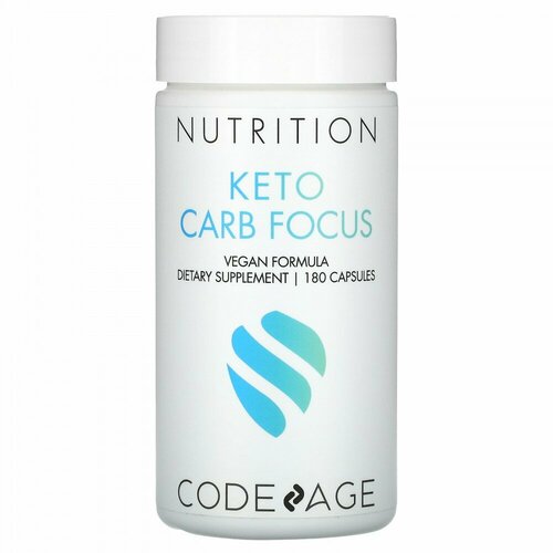 Codeage, Keto Carb Focus, 180 Capsules