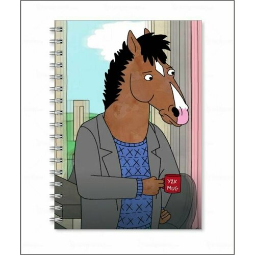 Тетрадь Конь БоДжек, BoJack Horseman №4 сумка шоппер конь боджек bojack horseman 18