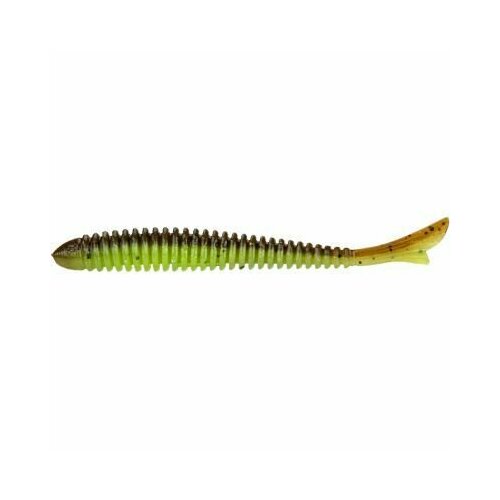 Мягкие приманки Bait Breath U30 Fish Tail RINGER 3,5 #931 Greenpumpkin/Chart