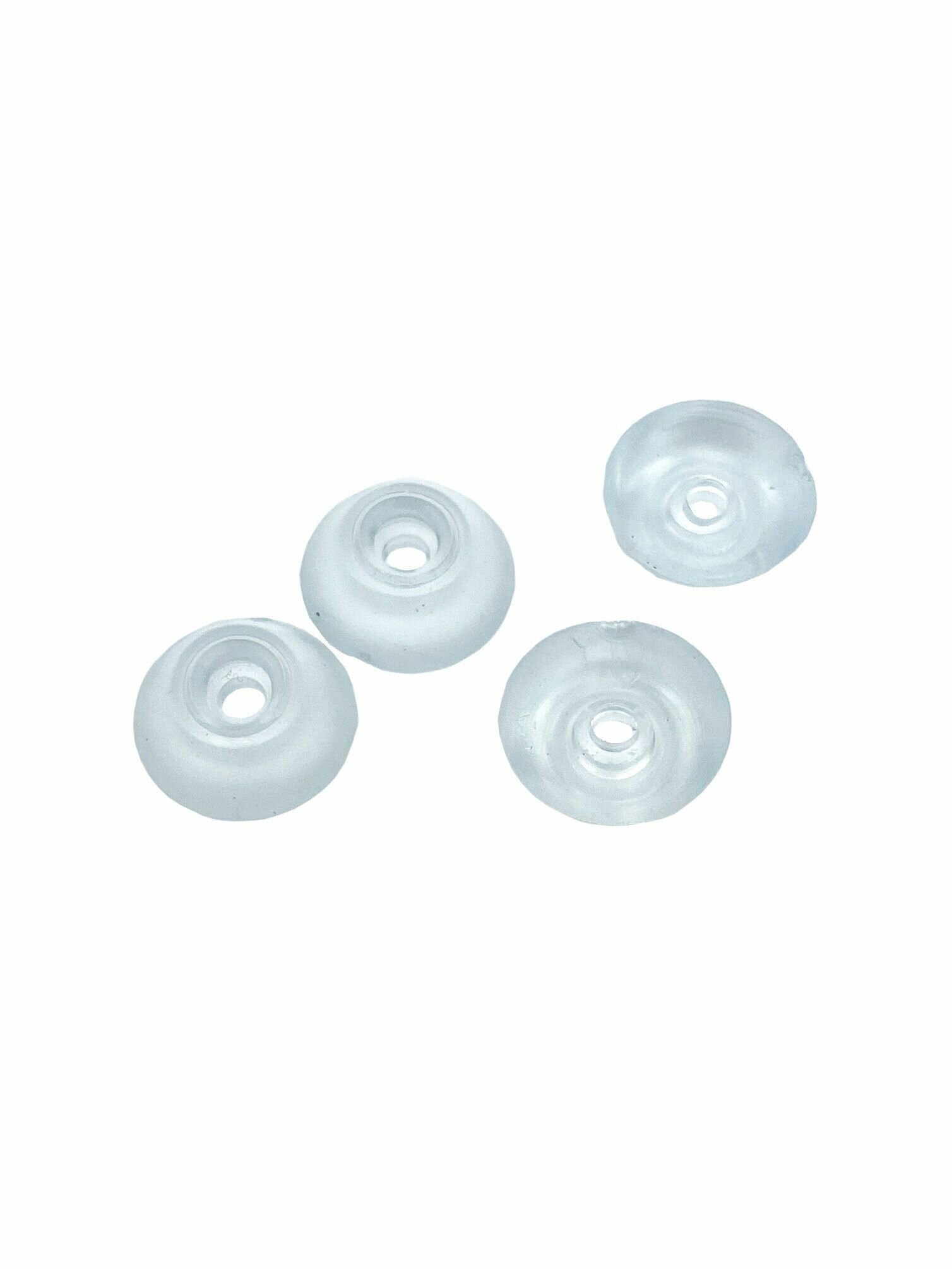 фото Отбойники силиконовые, демпфер для мебели, прозрачный, 14мм*6мм, 16 шт в упаковке