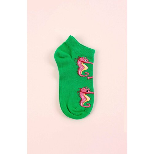 Носки Katia & Bony, размер 39/42, зеленый женские толстые носки с забавным рисунком кошки