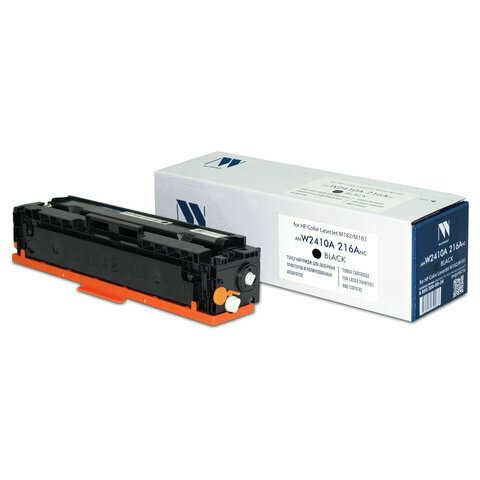 Картридж лазерный NV PRINT (NV-W2410A) для HP Color LaserJet M182/M183, черный, ресурс 1050 стр.