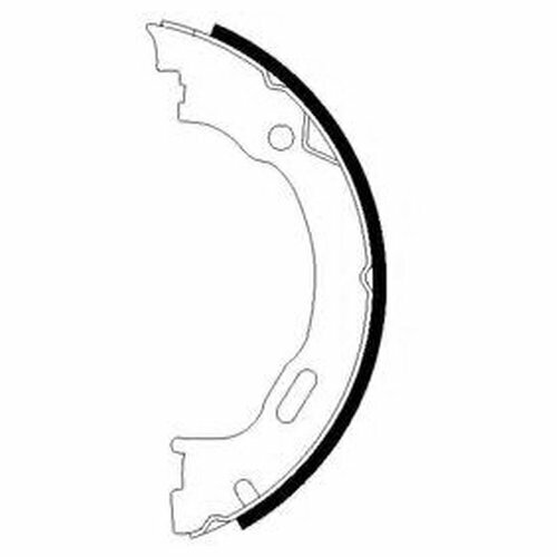 BEHR-HELLA 8DA355050-451 Колодки парковочного тормоза CHRYSLER 300 C CHRYSLER 300 C Touring LANCIA THEMA (LX) MERCEDES-BEN 1шт