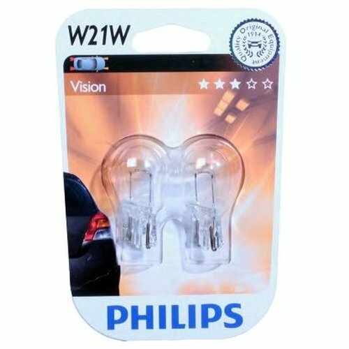 Лампа автом.накал. Philips W21W 12В 21Вт (упак.:2шт) - фото №11