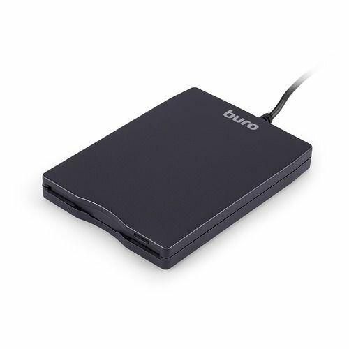Дисковод внешний 3.5" Buro" BUM-USB FDD, 1.44МБ, USB, черный
