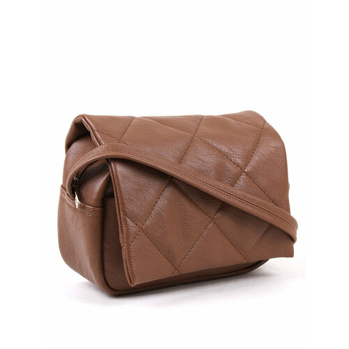 фото Сумка кросс-боди медведково, коричневый