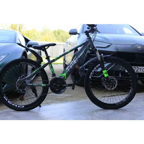 Велосипед подростковый Richiesto TT101 21 скорость 24 Стальная рама Для активного отдыха серебристый 2275900₽