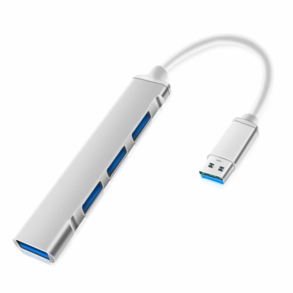 USB концентратор 30 на 4 порта / HUB разветвитель / Хаб на 4 USB