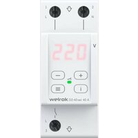 Welrok D2-40 RED Двухмодульное реле напряжения с термозащитой 40A