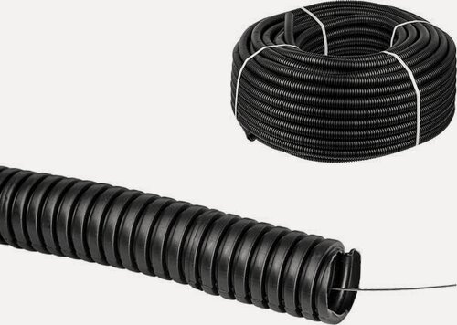 Изображение товара Труба гофр. ПНД d 32 с зондом (10 м) юпитер (HF УФ) (JP3112-08)