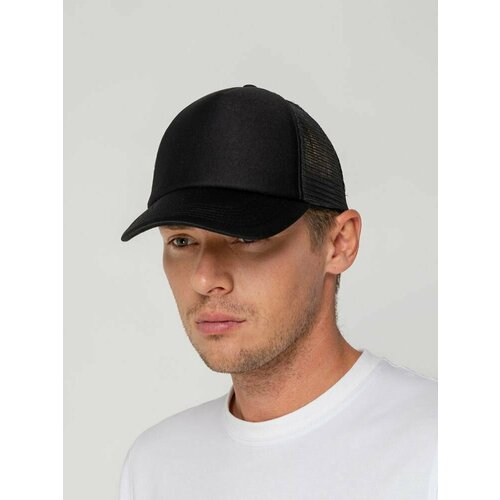 фото Бейсболка molti, размер 56-58, черный