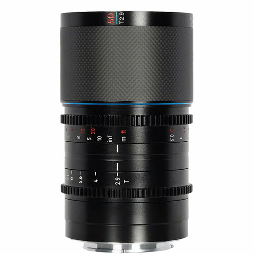 Объектив Sirui Saturn 50mm T29 16x FF Anamorphic E-mount Neutral Flare 119990₽