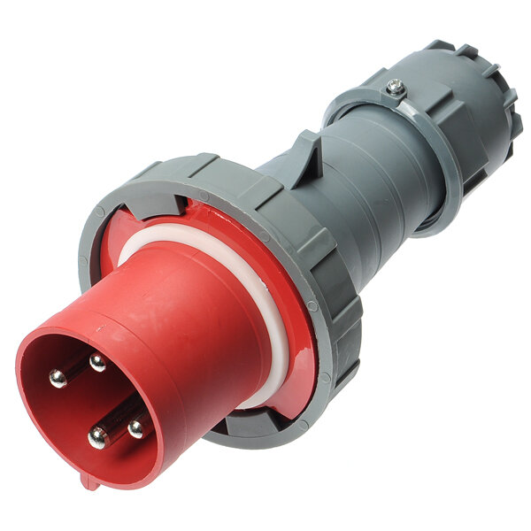 Вилка кабельная 3Р+Е 63А 415В IP67 LEE0342