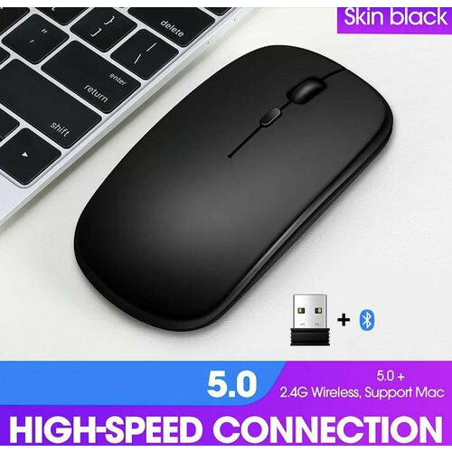 Компьютерная мышь беспроводная T-WOLF X1 Bluetooth черный 760₽