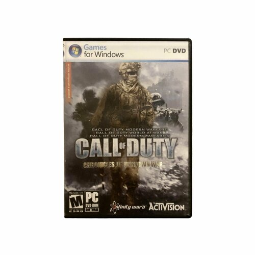 Игра PC Call of Duty Chronicles of Unknown War Сборник Modern Warfare 12 World at War - FPS Шутер от первого лица Activision 2007-2009 1805₽