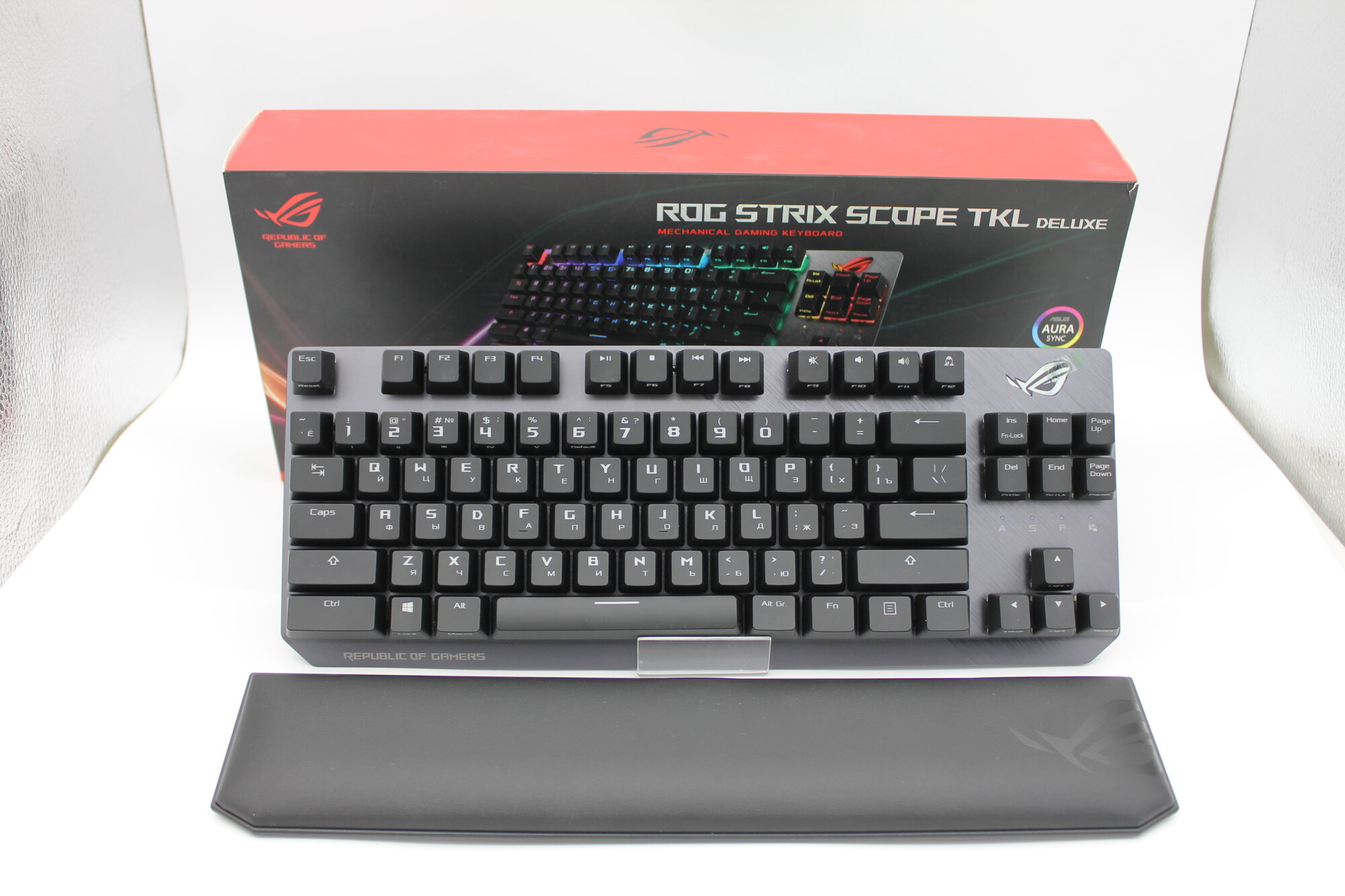 Игровая клавиатура ASUS X801 ROG STRIX Scope TKL (90MP00N5-BKRA00) — фото 1