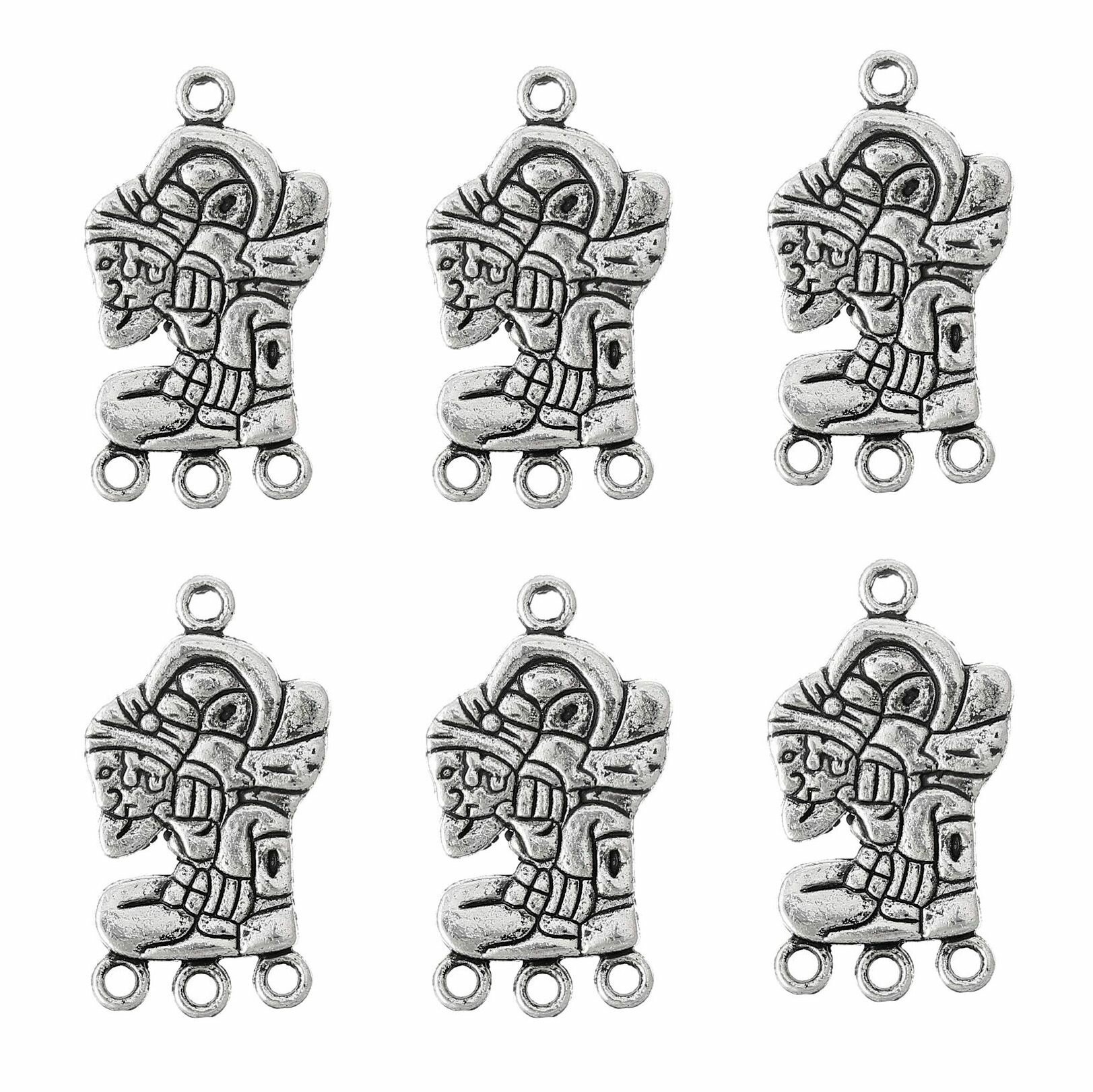 Коннектор на 3 нити "Майя" #15, 6 штук.