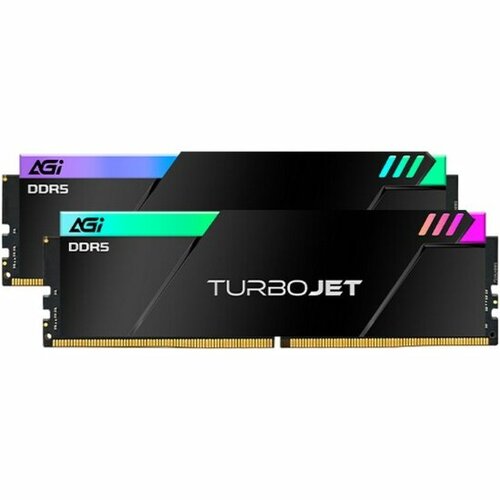 Оперативная память Agi DDR5 32GB 2x16Gb 7600MHz PC-60800 OC Turbojet RGB CL36 7CPC16UD858 23220₽