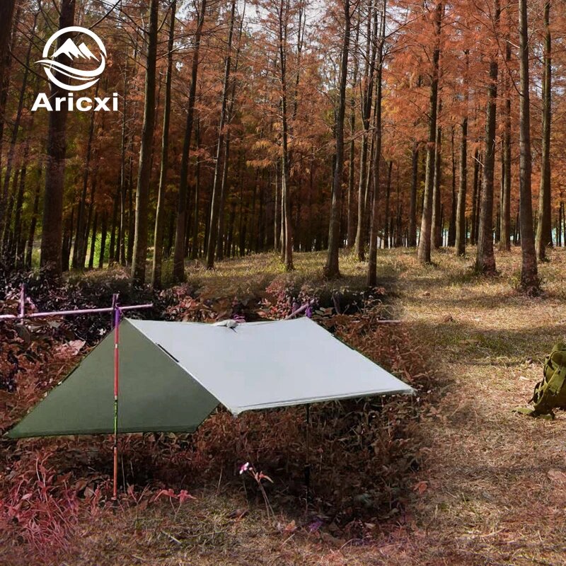 Aricxi серый ультралёгкий туристический коврик из нейлона 210x150/300 см, 210x150cm, Серый — фото 1