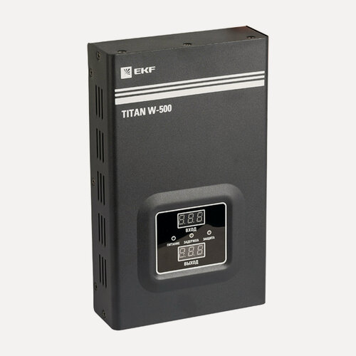 Изображение товара Стабилизатор напряжения настенный TITAN W-500 EKF PROxima - 1 шт.