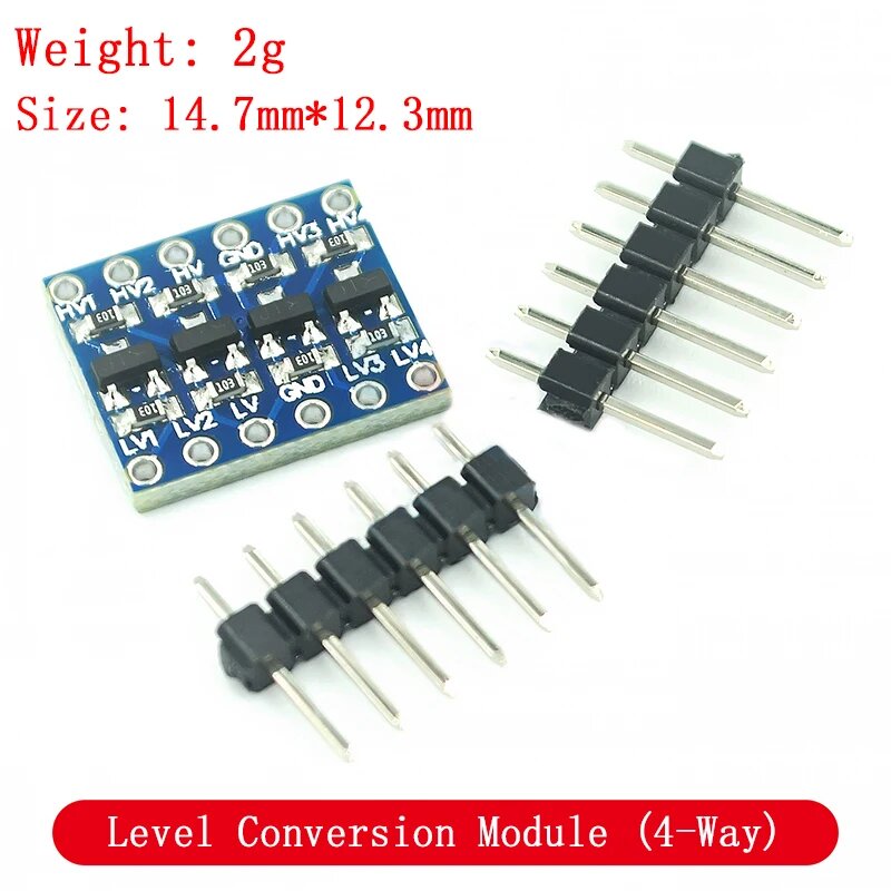 Двунаправленный преобразователь уровней Si Tai&SH level conversion module, 4 Way