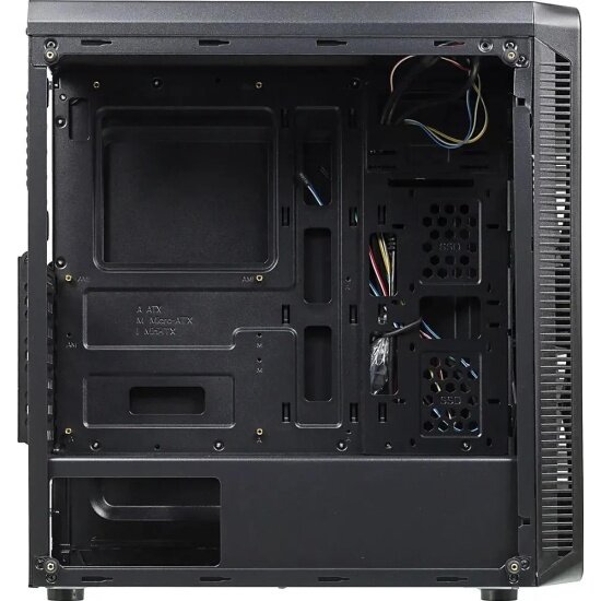Корпус ATX Accord JP-X Без БП чёрный - фото №3