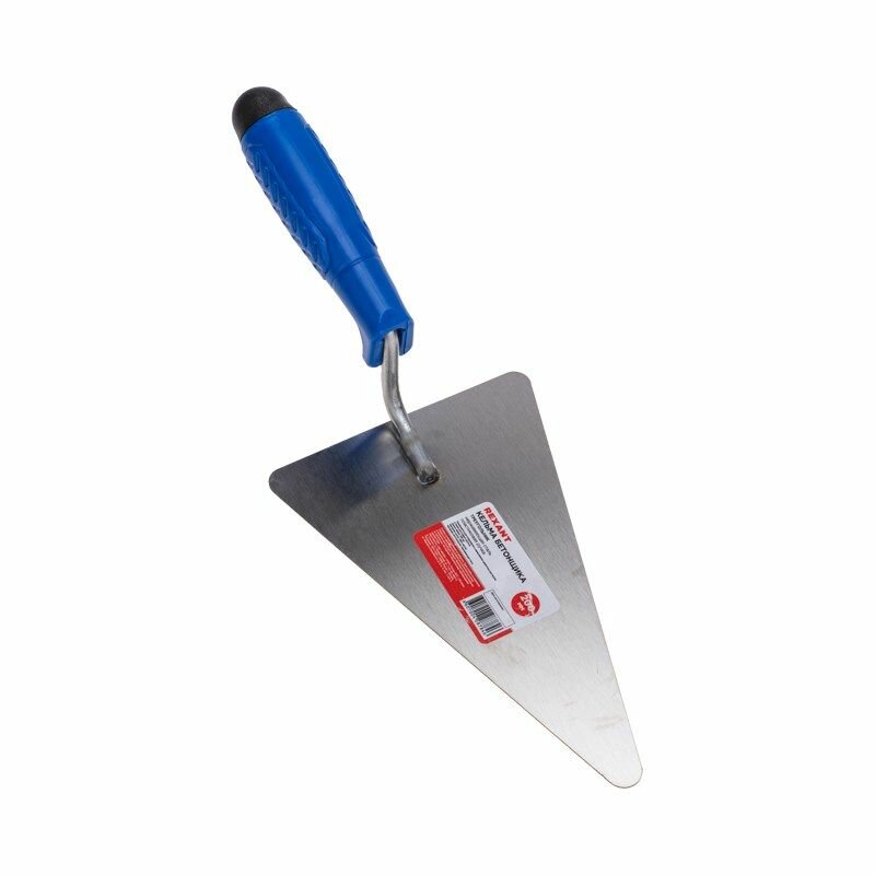 Кельма бетонщика нержавеющая сталь 200мм пластиковая ручка REXANT