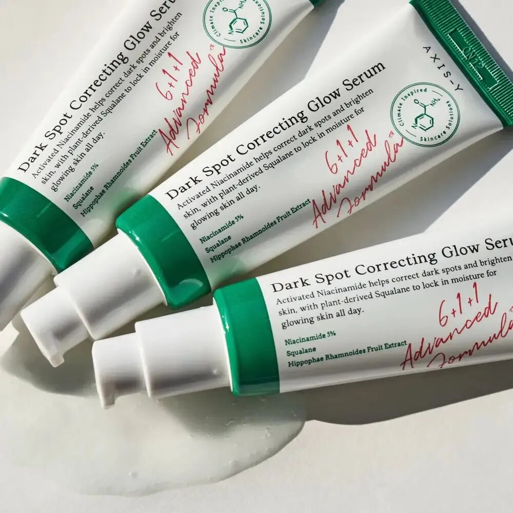 AXIS-Y осветляющая сыворотка от пигментных пятен с 5% ниацинамида Dark Spot Correcting Glow Serum, 50 мл — фото 1