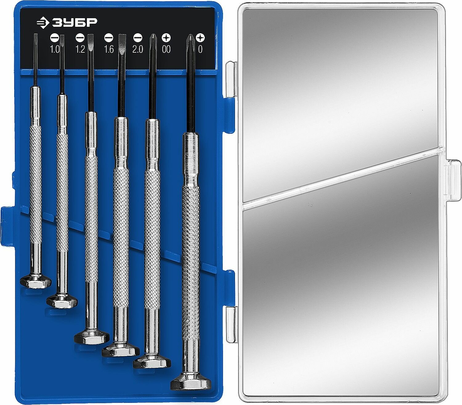 Набор часовых отверток ЗУБР Часовщик 6 шт профессиональный инструмент 25666