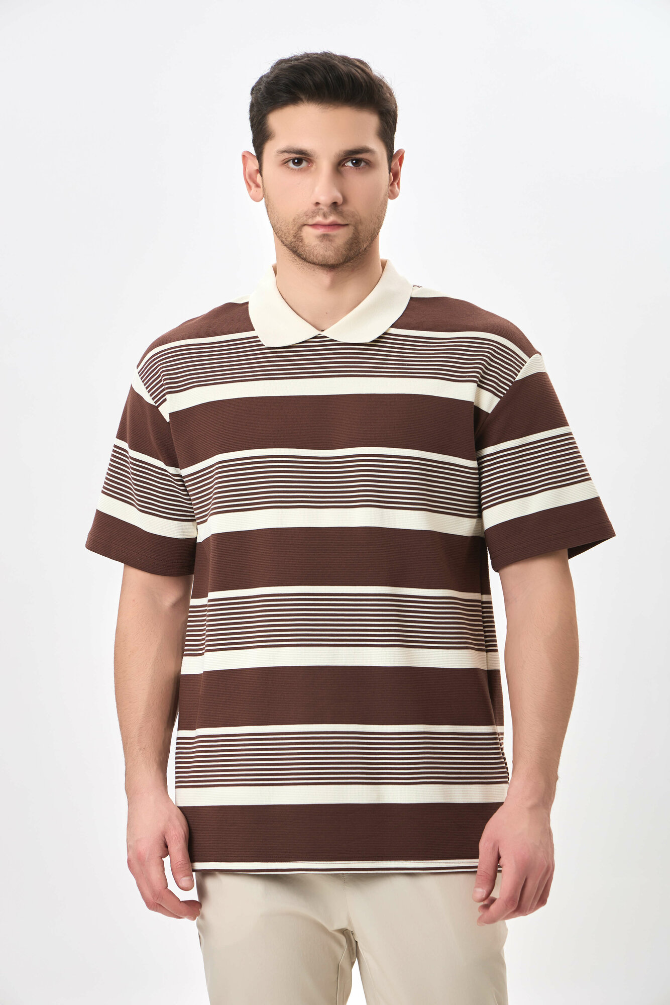 Поло спортивное TERRA PRO, размер L, brown — фото 1