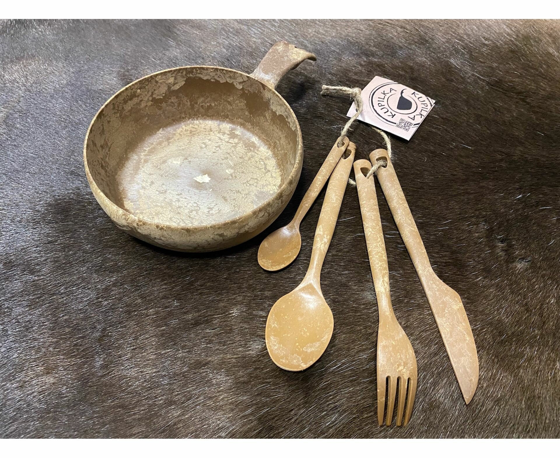 Финский набор столовых приборов Kupilka Cutlery Set, цвет: Original — фото 1