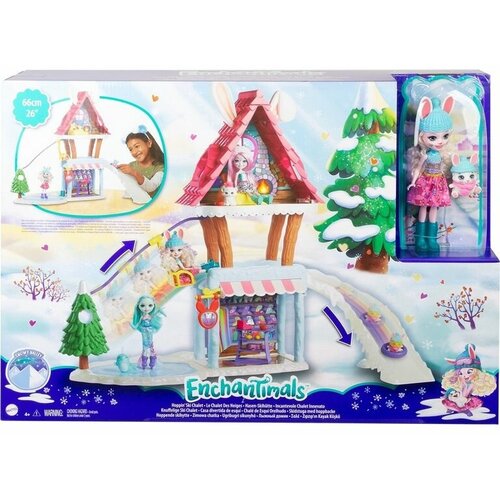 Enchantimals Набор игровой Снежная долина Шале в горах, GJX50