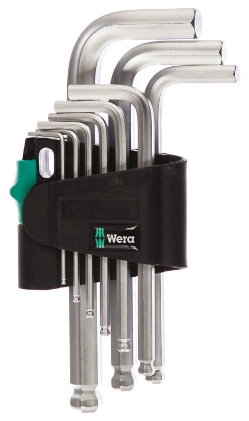 Набор шестигранников WERA 950 PKS/9 SM N CLIP 9 предметов WE-133163