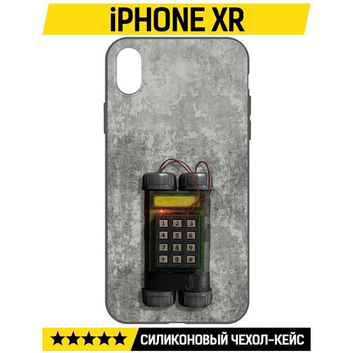 Чехол-накладка Krutoff Soft Case Cтандофф 2 (Standoff 2) - C4 для iPhone XR черный чехол накладка krutoff soft case cтандофф 2 standoff 2 c4 для iphone 6 6s черный