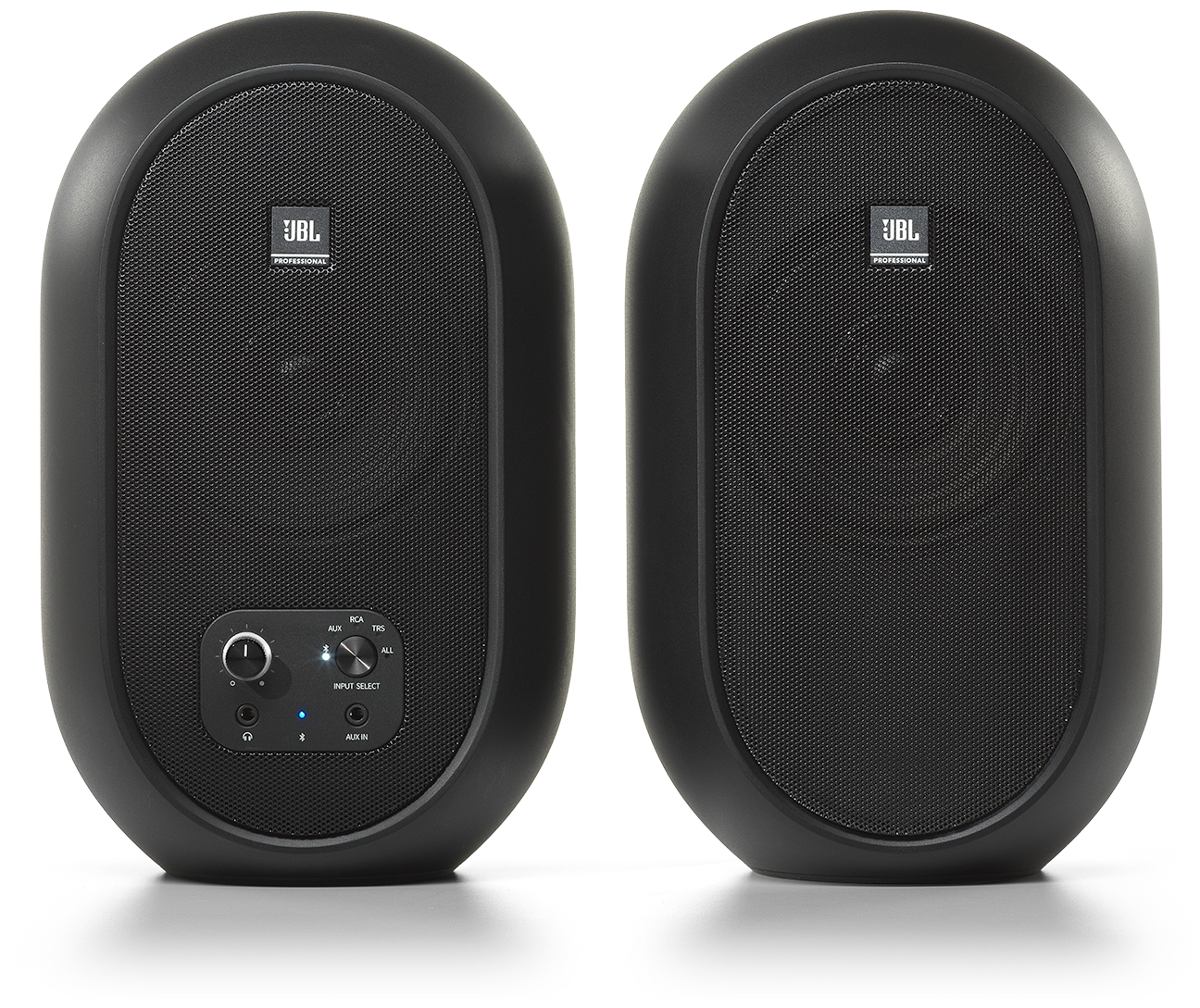 JBL One J104 BT Black Set Пара 2-х полосных активных студийных монторов, 4'+ 0,75', 2x30 Вт, Bluetooth, черные, АBS пластик