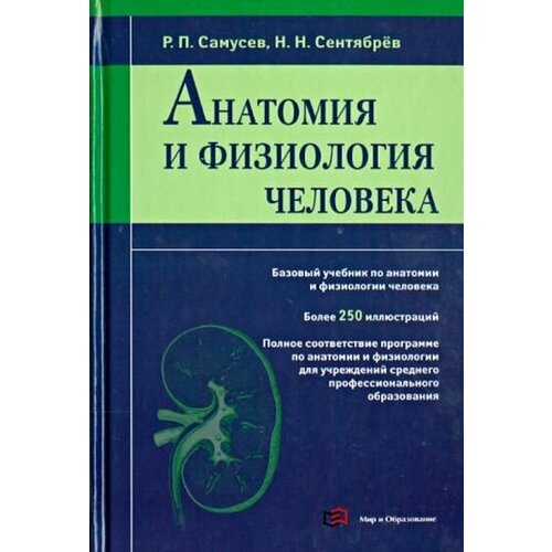 Самусев, сентябрев: анатомия и физиология человека: учебное пособие