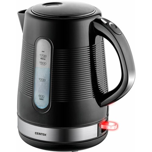 Чайник электрический Centek CT-0027 пластик 17 л 2200 Вт подсветка черный 5167334 256000₽