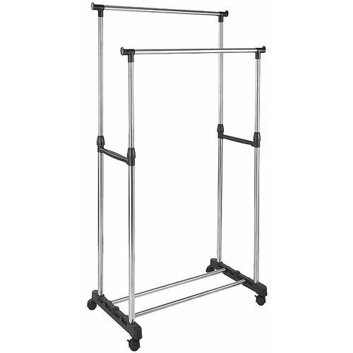 УЮТ-3004 Вешалка для одежды напольная две перекладины 8004301550мм 1309₽
